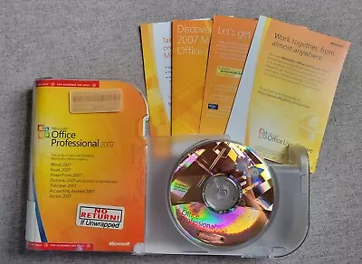 Office Professional 2007 Academic Full Version & Key • $14.99