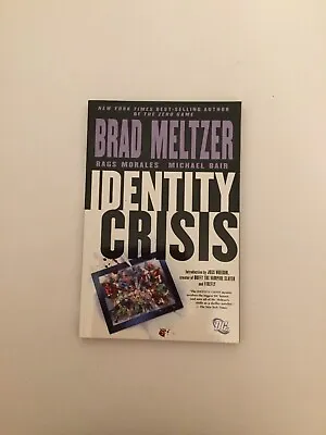 Identity Crisis By Brad Meltzer And Michael Bair Trade Paperback Nm Near Mint • $14.99