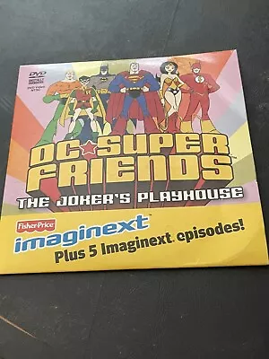 Fisher Price DC Super Friends The Jokers Play House & 5 Imaginext Episodes DVD • $19.96