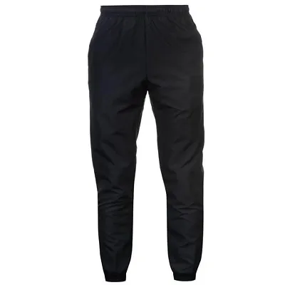 Mens Tracksuit Bottoms Mesh Lining Gym Jogging Cuff Joggers Sweat Pants Outdoor • £12.99