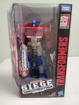 Transformers War For Cybertron Siege Voyager Class WFC-S11 Optimus Prime • $39.99