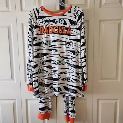 Dadcula Halloween Glow In The Dark Pajamas Sleepwear Size 3X Men's (54-56) NWT • $14