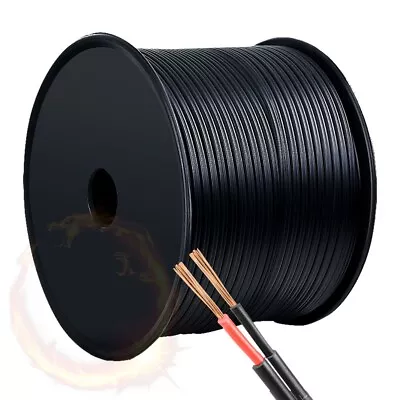 Twin Core Electrical Cable Extension Wire 20 AWG 100M Car Solar Panel 450V • $44.97