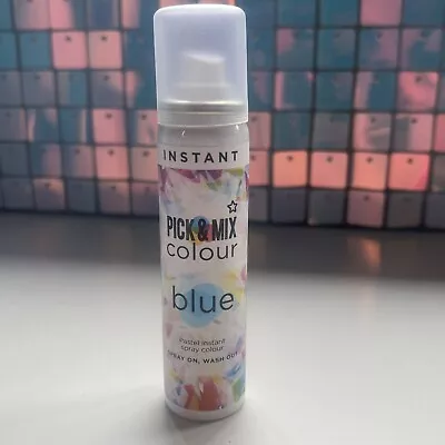 Superdrug Pick And Mix Blue Instant Spray On Wash Out Hair Colour In Blue • £1.50