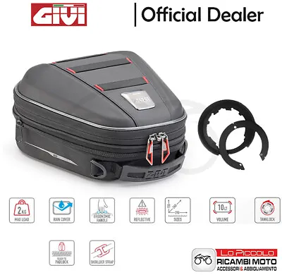 BF04 +ST610B Tank Bag Tanklock GIVI Kawasaki Er 6n/Er 6f 650 2008/2016 • $114.99