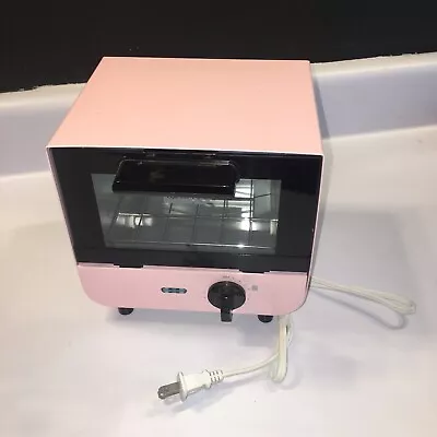 Dash Teeny Tasty Mini Toaster Oven Pink Appliance RV Camper Dorm Tiny Home • $25.25