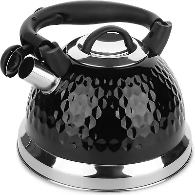 Tea Kettle Stainless Steel Kettle Stove Kettle 2.8 Quart Tea Kettle Stovetop Ne • $24.79