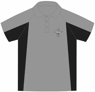 Mustang Performance Polo Shirt * LAST ONES In 2XL & 3XL * Free Shipping To USA! • $65.76