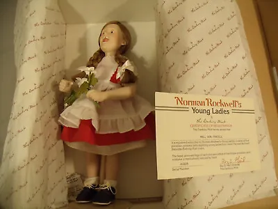 $12 • Buy Danbury Mint Norman Rockwell Check Up Porcelain Doll