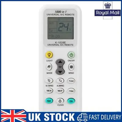 Air Conditioning Universal Remote Control Controller AC Remote Conditioner Con • £6.59