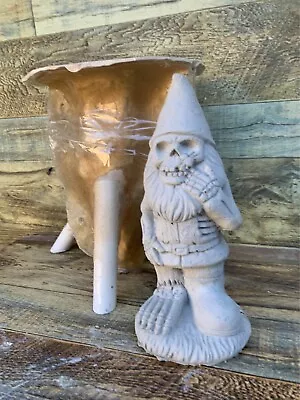 Zombie Mold Latex And Fiberglass  Mold Concrete Sku Gnome Mold Ready To Ship • $150