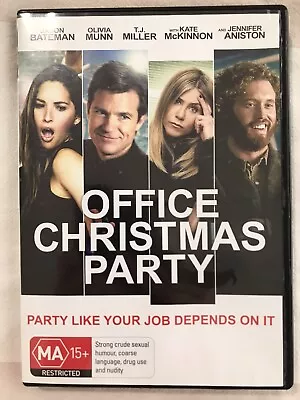 Office Christmas Party DVD 2016 (never Watched) Jason Bateman Jennifer Aniston • $5