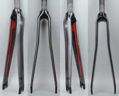 Ultralight Full Carbon Forks 1-1/8  700C Bicycle Rigid Fork Road Bike Front Fork • $63