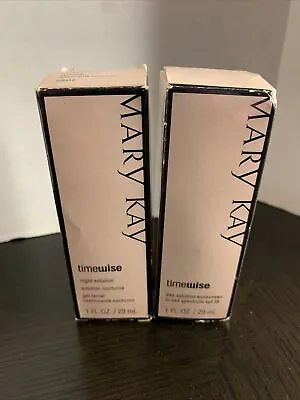 Mary Kay TimeWise Day Solution SPF 35 & Night Solution Combo Discontinued • $39.99