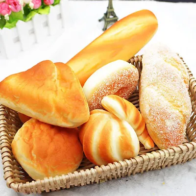 Creative Artificial Simulation Fake Food Bread Model Kitchen Home Decoration New • £2.78