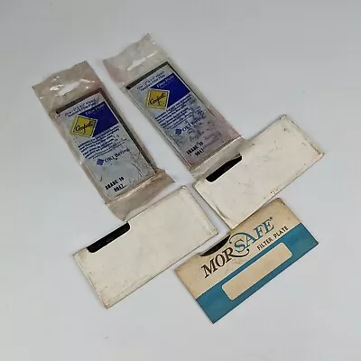 2  X 4-1/4  Welding Lens Filter Plate Lot - Vintage OKI Morsafe Shade 10 M5h • $24.95