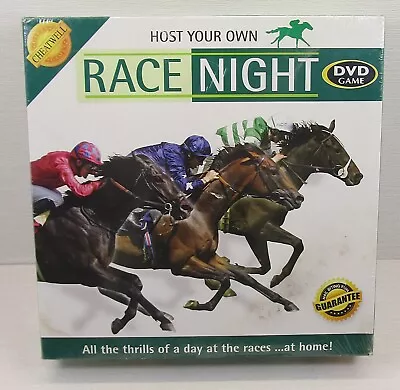 Host Your Own Race Night 4th Edition DVD Game Horse Racing Cheatwell Games NEW 2 • £14.95