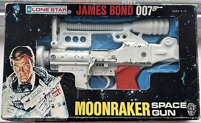 Original 1979 Lone Star James Bond 007 Moonraker Space Gun Boxed • £74.99