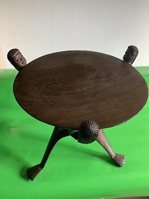 £39.99 • Buy African Tribal Hand Carved Table