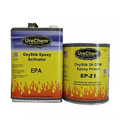 2 Gallon OxyStik Grey DTM 2K Epoxy Primer Kit • $169.88