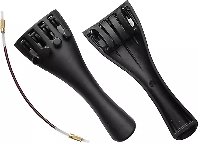 Ultra Composite Tailpiece With 4-Tuners And Tailgut For 4/4 Violin • $14.70