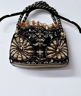 Vintage In's Tapestry Bag Classic Style Bag Black Gold • $29.99