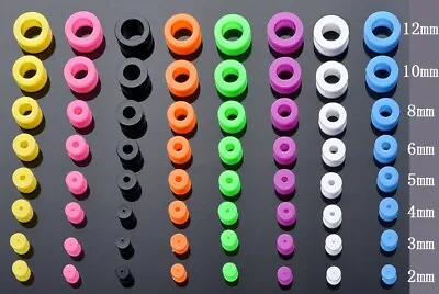 1pc 3mm - 26mm Silicone Tunnel Rubber Stretcher Earring Ear Plug Expander Gauges • $4.95