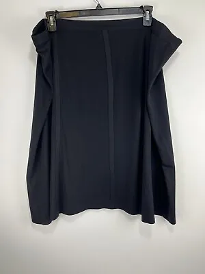 Exclusively Misook Woman Black Long Maxi Skirt Women’s Plus Size 3X 100% Acrylic • $21.99