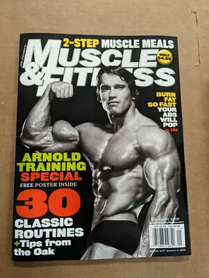 £11.27 • Buy Muscle & Fitness Magazine 2005 Arnold Schwarzenegger Training Nutrition  M332
