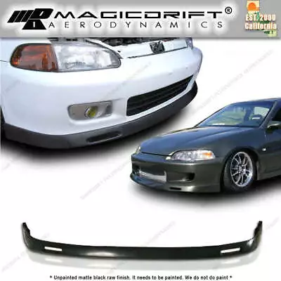 For 92-95 Honda Civic EG BYS Urethane Front Chin Bumper Lip Spoiler Backyard • $52.99