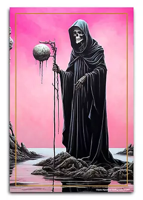 Masterpieces Collection Aceo Trading Card Classics Signatures Grim Reaper Bansky • £24.11