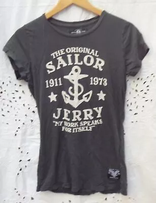 Sailor Jerry T-Shirt Med The Original 1911-1973  My Work Speaks For Itself  • £16.87