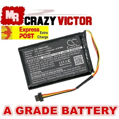 Replacement Battery For TomTom 4FA50 Go 510 520 AHA11110004 P5 P6 GPS Navigation • $19.95