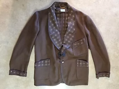 1920s Men's Cornish Wool Smoking Jacket EUC • $130