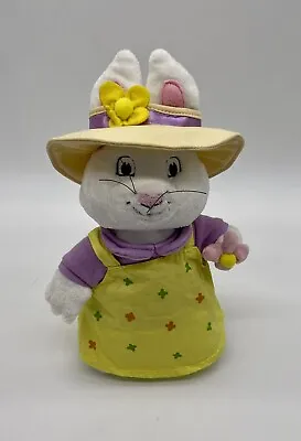 Jakks Pacific Max & Ruby Cartoon Show Bunny With Flower & Hat Plush Toy • $14.99