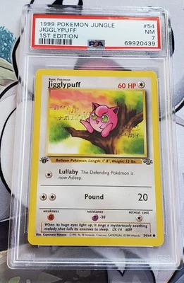 $0.99 • Buy PSA 7 Jigglypuff 54/64 1st Edition Jungle 1999 Pokemon