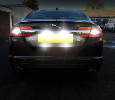 £5.59 • Buy For XF 2008-2015 Bright White LED Number License Plate Light 2 Pcs Bulbs Upgrade
