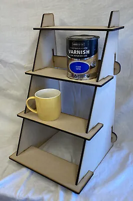 4 Tier Display Stand. 30cm X 50cm. Craft Shelving. Painting Counter. POS • £23.97