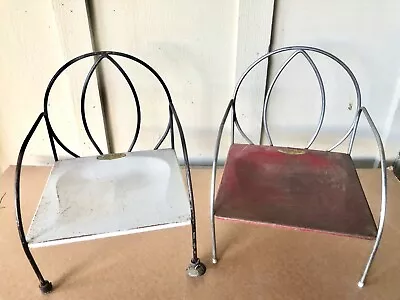 Vintage Pair Jack & Jill Childs Diner Booster Chairs • $35