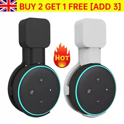 Socket Wall For Amazon Alexa Echo Dot 3rd Generation Holder Stand Socket UK New • £7.59