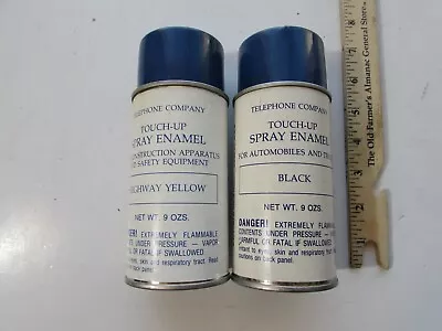 Vintage Telephone Company Touch Up Spray Paint (2) Sprayon Paint Co. NOS 1975 • $24.99