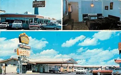 Las Cruces New Mexico~Royal Host Motel & Restaurant~Pancake Alley~Roadside • $6