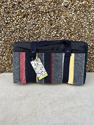 Marks And Spencer Picnic Blanket Navy - New With Tags (RRP £35) • £17.95