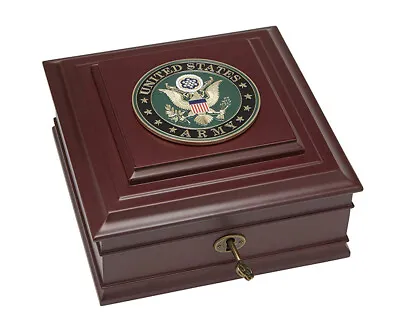 Allied Frame U.S. Army Medallion Executive Desktop Box *100% MADE IN THE U.S.A* • $67.99