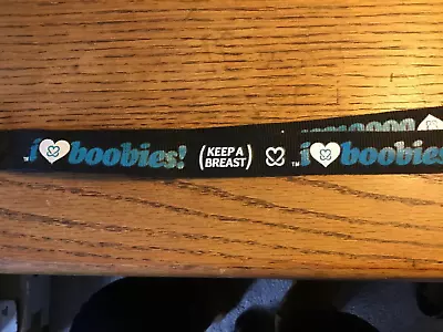 VAN'S WARPED TOUR Lanyard  I Love Boobies!  Keep A Breast  • $7