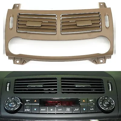 Center Front A/C Air Vent Grille Panel For Benz E Class W211 2003-08 Dark Yellow • $43.01