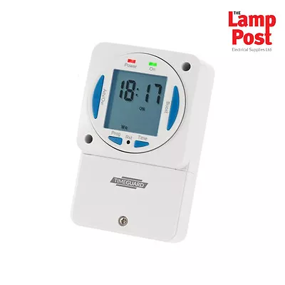 Timeguard NTT07 7 Day 16A Electronic Slim Immersion Heater Timer • £39.99