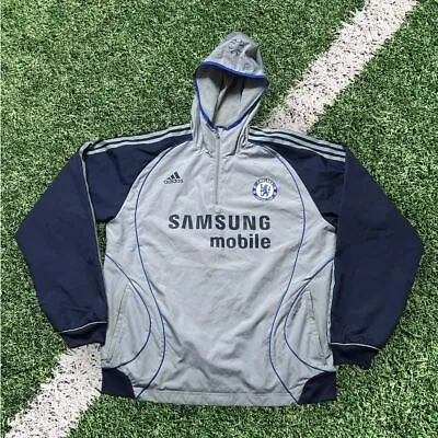 Chelsea FC Jacket 2006 Adidas Formotion Rare Rain Coat Men's Large Original • £34.99