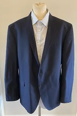 Next Men’s Navy Blue Regular Fit Suit - Jacket 52” Long Waist 44” Leg 31” • $24.89