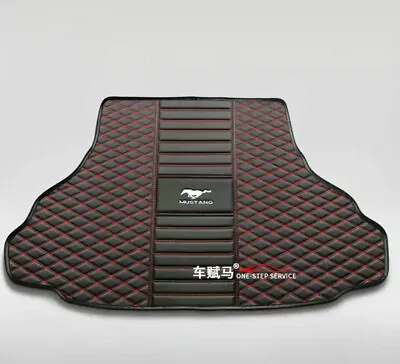 For Ford Mustang 2005-2023 Car Trunk Mat Boot Liner Cargo Liner Auto Carpet Rug • $76.66